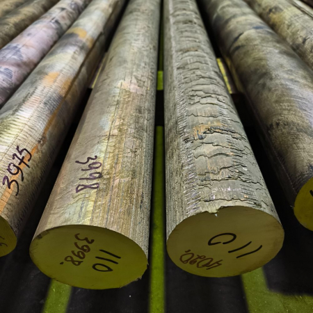 Коло / пруток бронзовий БРАЖ9-4 / БРАЖ / CuAl9Fe4 110 мм (тягн.)