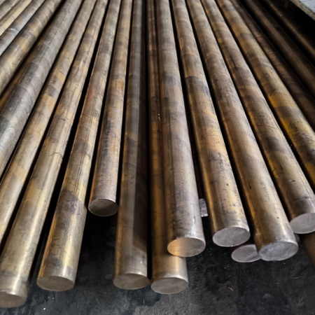 Коло / пруток бронзовий БРАЖ9-4 / БРАЖ / CuAl9Fe4 32 мм (прес.)