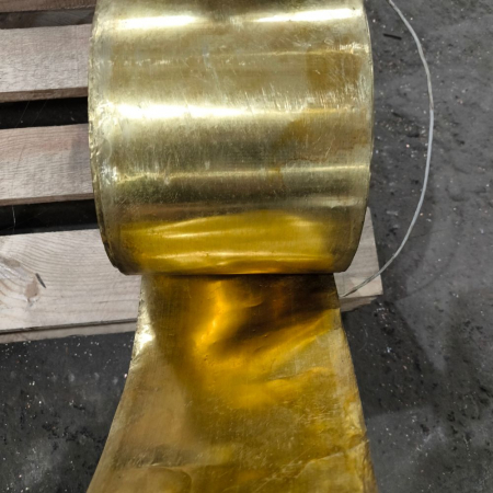 Стрічка латунна Л63 / CuZn37 0,15 х170 мм