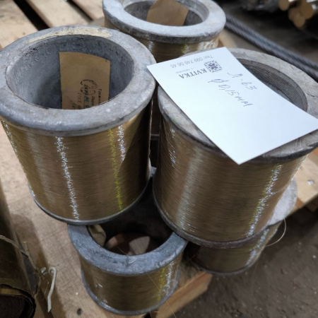 Дріт латунний ДКРПМ Л63 / CuZn37 0,15 мм