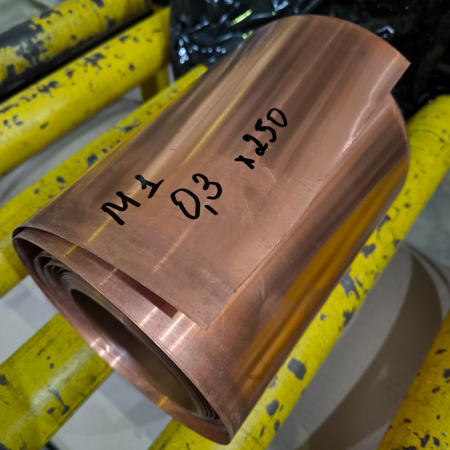 Стрічка мідна М1 0,3х250 мм