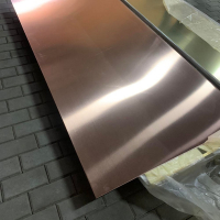 Лист медный М1 / Cu-ETP 0.4х600х1500 мм