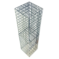 Габион в сборе. Столб 400х400х1000мм (ячейка 50*100*3,5мм)