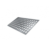 Перфорированный лист 08кп 1х1000х2000 мм квадрат 6х6 t=10 мм